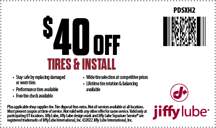 Jiffy lube shop emissions coupon